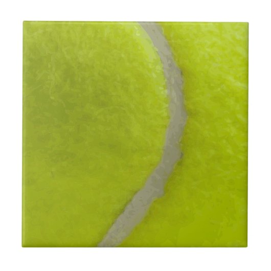 Hintergrund der Tennis Ball Printmuster Fliese (Vorderseite)