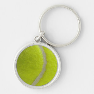 Hintergrund der Tennis Ball Printmuster Schlüsselanhänger