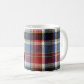 Hintergrund der Textil Textur gequatscht. Kaffeetasse (VorderseiteRechts)