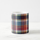 Hintergrund der Textil Textur gequatscht. Kaffeetasse (Mittel)