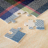 Hintergrund der Textil Textur gequatscht. Puzzle (Seite)