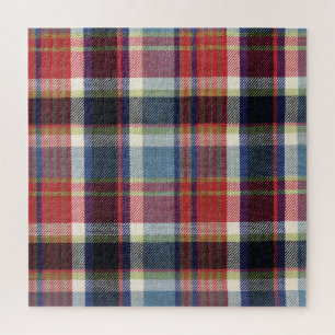 Hintergrund der Textil Textur gequatscht. Puzzle