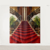 Hintergrund der Treppe Wandteppich (Vorderseite)