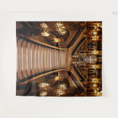 Hintergrund der Treppe Wandteppich (Vorderseite (Horizontal))