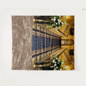 Hintergrund der Treppe Wandteppich (Vorderseite (Horizontal))