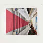 Hintergrund der Treppe Wandteppich (Vorderseite (Horizontal))