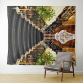 Hintergrund der Treppe Wandteppich (Beispiel (Horizontal))