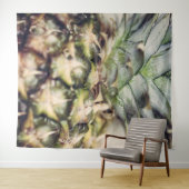 Hintergrund der tropischen Ananas-Fotografie Wandteppich (Beispiel (Horizontal))