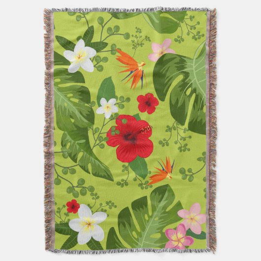 Hintergrund der tropischen Blume 6 Decke (Vorderseite Vertikal)