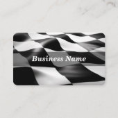 Hintergrund der überprüften Flagge Visitenkarte (Vorderseite)