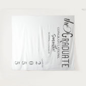 Hintergrund der Uni an der High School Wandteppich (Vorderseite (Horizontal))