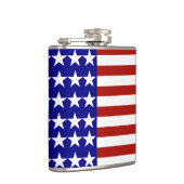 Hintergrund der US Flagge Flachmann (Rechts)