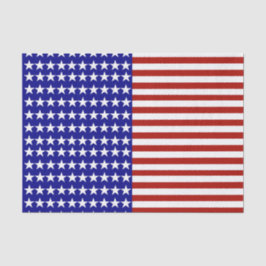 Hintergrund der US Flagge Seidenpapier