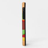 Hintergrund der Vector Burger-Zeit Case-Mate iPhone Hülle (Hinten/Links)