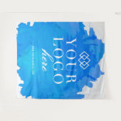 Hintergrund der Veranstaltung "Watercolor Custom L Wandteppich (Vorderseite (Horizontal))