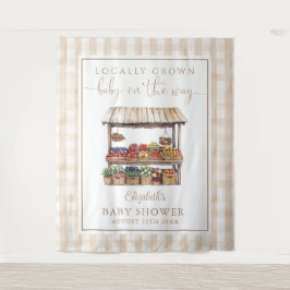 Hintergrund der vor Ort angebauten neutralen Babyd Wandteppich