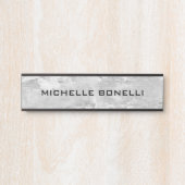 Hintergrund der Wandgestaltung Schlicht Moderne Gr Türschild (Vorderseite )