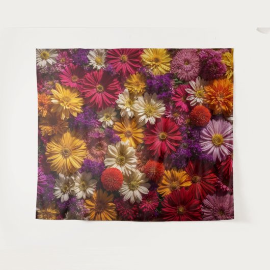 Hintergrund der Wandteppiche der eleganten Blume (Vorderseite (Horizontal))