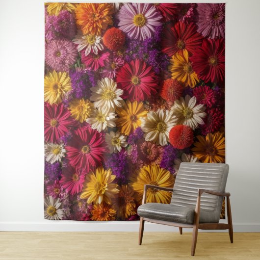 Hintergrund der Wandteppiche der eleganten Blume (Beispiel)