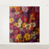 Hintergrund der Wandteppiche der eleganten Blume (Vorderseite)