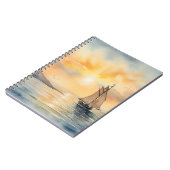 Hintergrund der Wasserfarbe Notizblock (Linke Seite)