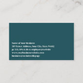 Hintergrund der Wasserfarbe Verlassen Visitenkarte (Rückseite)