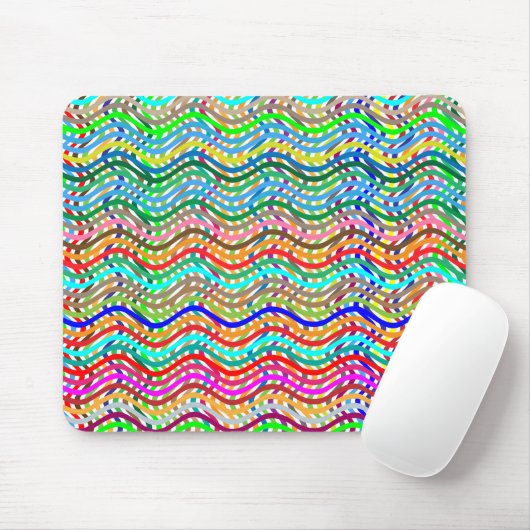 Hintergrund der Wavy Lines Mousepad (Mit Mouse)
