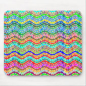Hintergrund der Wavy Lines Mousepad (Vorne)