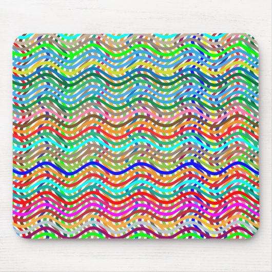 Hintergrund der Wavy Lines Mousepad (Vorne)