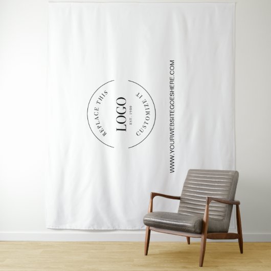 Hintergrund der Website mit benutzerdefiniertem Lo Wandteppich (Beispiel)