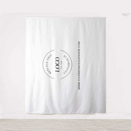 Hintergrund der Website mit benutzerdefiniertem Lo Wandteppich (Vorderseite)