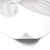 Hintergrund der White Daisy Blume - kundenspezifis Fotodruck (Ecke)