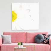 Hintergrund der White Daisy Blume - kundenspezifis Leinwanddruck (Insitu (Wohnzimmer))