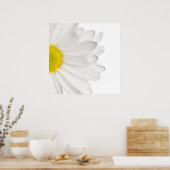 Hintergrund der White Daisy Blume - kundenspezifis Poster (Küche)