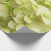 Hintergrund der White Hydrangea-Blume Geschenkpapier (Ecke)