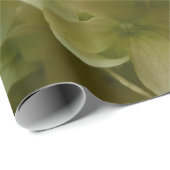 Hintergrund der White Hydrangea-Blume Geschenkpapier (Rolleneckpunkt)