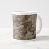 Hintergrund der Wüste Camouflage Jumbo-Tasse (Vorderseite Rechts)