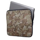 Hintergrund der Wüste Camouflage Laptopschutzhülle (Vorderseite Links)
