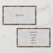 Hintergrund der Wüste Camouflage Visitenkarte (Vorne/Hinten)