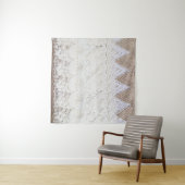 Hintergrund der zarten Spitzen-Textur Wandteppich (Beispiel (Horizontal))