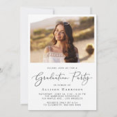 Hintergrund des Abschluss Fotos für Vellum-Overlay Einladung (Rückseite)