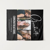 Hintergrund des Abschluss-Fotos Wandteppich (Vorderseite (Horizontal))