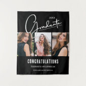 Hintergrund des Abschluss-Fotos Wandteppich (Vorderseite)