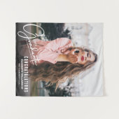 Hintergrund des Abschluss-Fotos Wandteppich (Vorderseite (Horizontal))