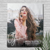 Hintergrund des Abschluss-Fotos Wandteppich