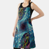 Hintergrund des abstrakten Fraktals - computergene Schürze (InSitu)