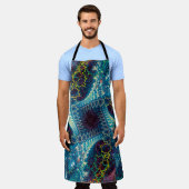 Hintergrund des abstrakten Fraktals - computergene Schürze (Getragen)