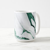 Hintergrund des abstrakten Marmormusters Kaffeetasse (VorderseiteRechts)