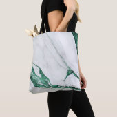 Hintergrund des abstrakten Marmormusters Tasche (Von Nahem)