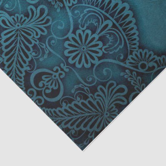 Hintergrund des aquamarinen Leiterplattenentwurfs Seidenpapier (Ausschnitt)